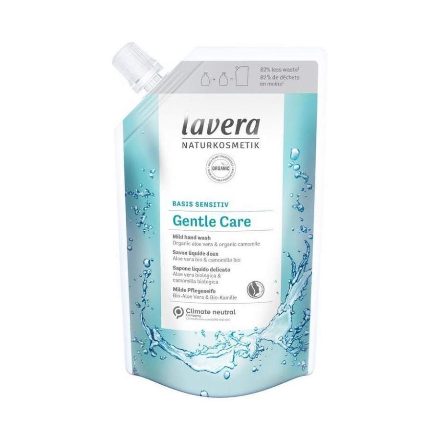 Jemné tekuté mydlo Basis - náhradná náplň 500 ml Lavera