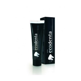 Čierna zubná pasta na bielenie zubov 100 ml Ecodenta 