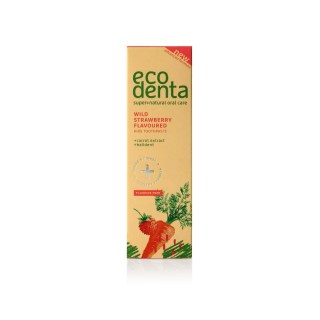 Detská zubná pasta lesná jahoda 75 ml Ecodenta 