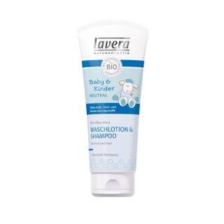 Detský telový a vlasový šampón 200 ml Lavera