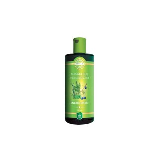 Energizujúci športový masážny olej 200 ml TOPVET