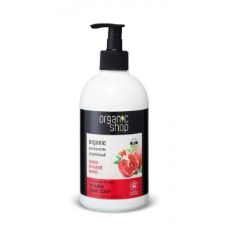 Granátové jablko & Pačuli - Mydlo na ruky 500 ml Organic Shop