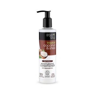 Hydratačný kondicionér kokos a maslovník 280 ml Organic Shop