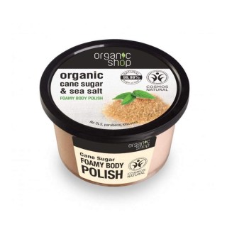Kúpeľový cukrový peeling s morskou soľou 250 ml Organic Shop