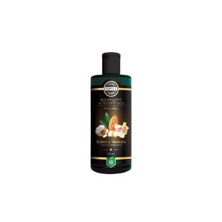 Kúpeľový olej kokos a vanilka v mandľovom oleji 200 ml TOPVET