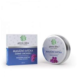 Masážna sviečka - Čierna orchidea 30ml TOPVET