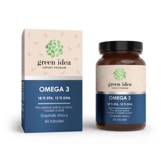 Omega 3 - 18% EPA, 12% DHA 60ks TOPVET