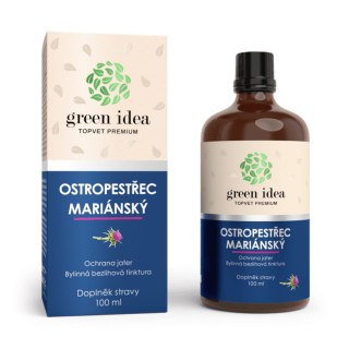 Pestrec - bezliehová tinktúra 100ml TOPVET