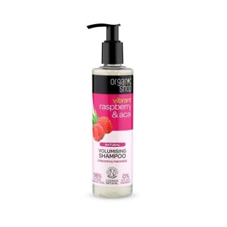 Šampón pre väčší objem malina a acai 280 ml Organic Shop