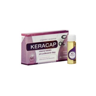 Sérum na poškodené vlasy KERACAP OL 6x15 ml TOPVET