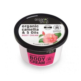 Telový krém Japonská kamélia 250 ml Organic Shop