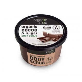 Telový peeling Belgická čokoláda 250 ml Organic Shop